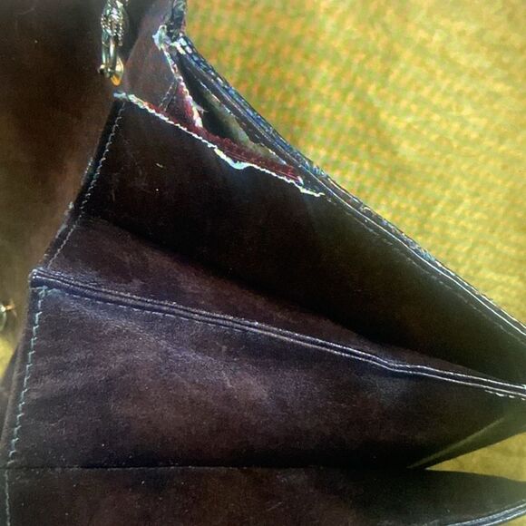 Bogs by Varon VTG Python hon & Snakeskin Clutch Envelope Women Bag - Picture 16 of 16